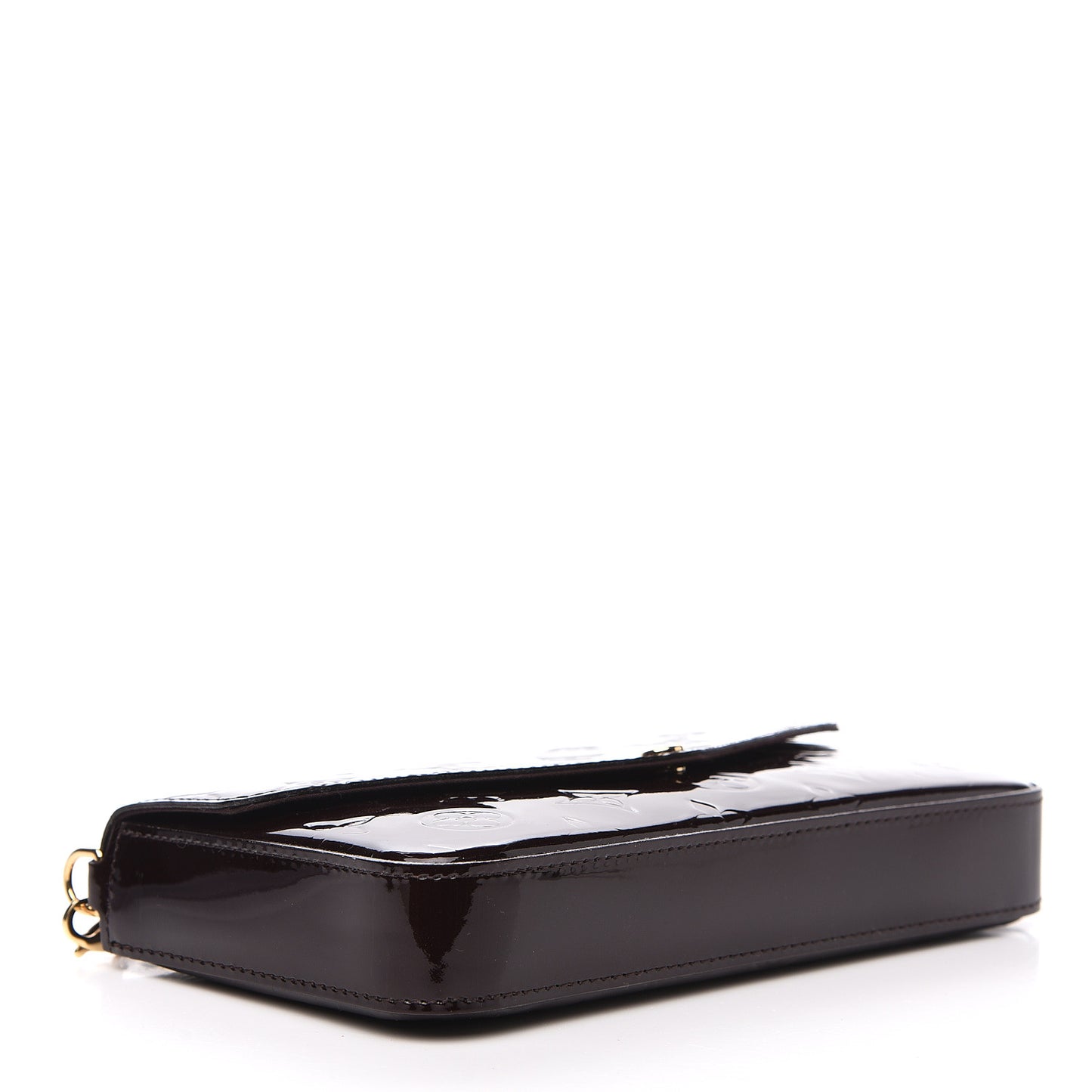 Vernis Pochette Felicie Chain Wallet Amarante