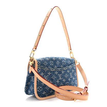 Louis Vuitton Monogram Denim Diane Blue 3 of 11