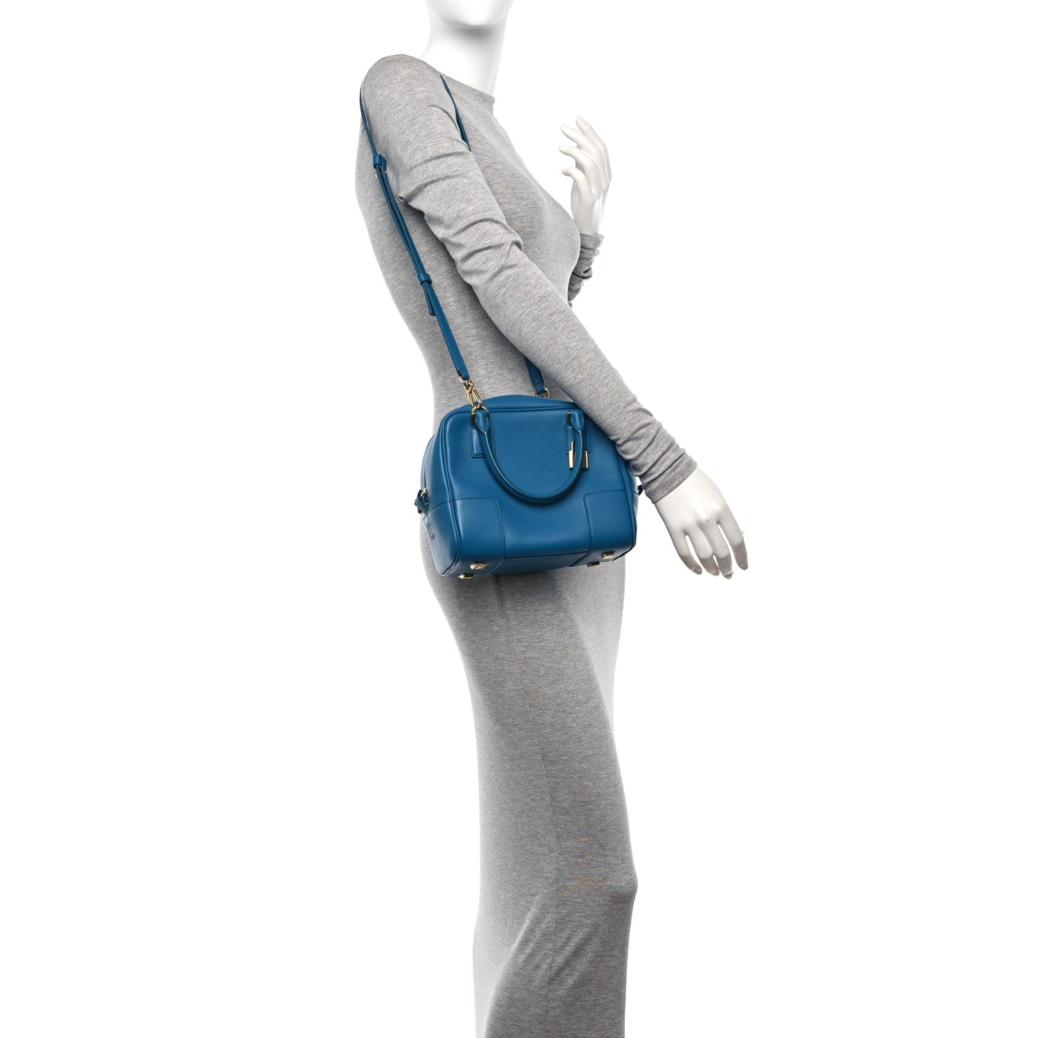 Loewe Calfskin Amazona 19 Lagoon Blue 2 of 10