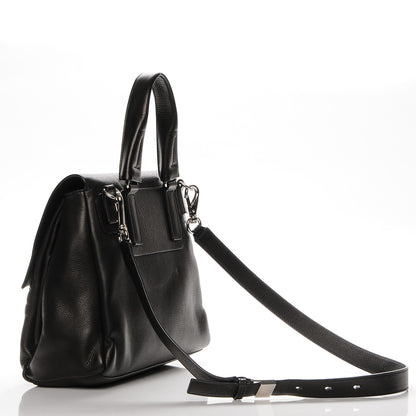 Givenchy Pebbled Calfskin Small Pandora Pure Flap Bag Black 3 of 6
