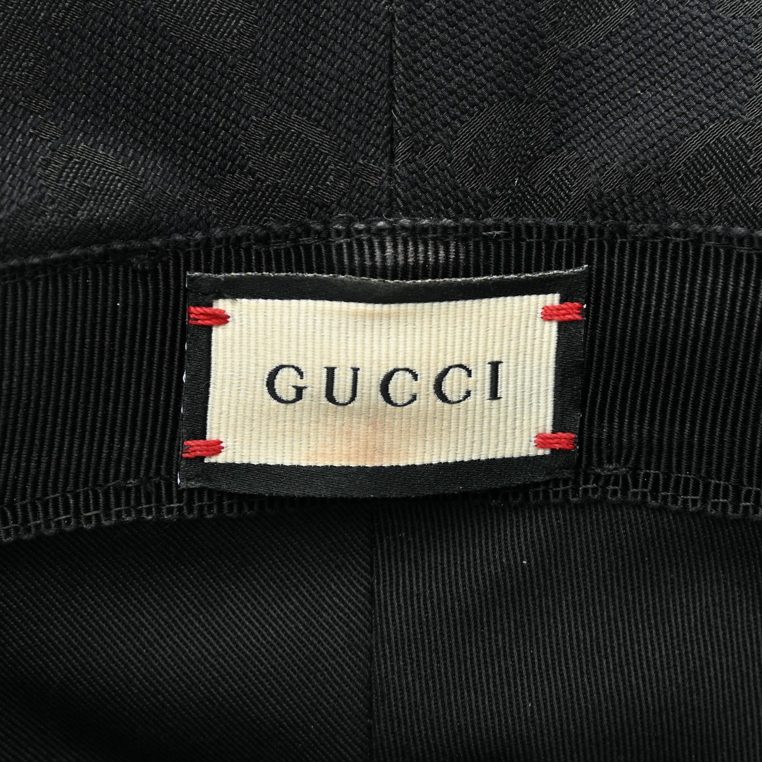 Gucci Monogram GG Canvas Fedora S Black 8 of 10