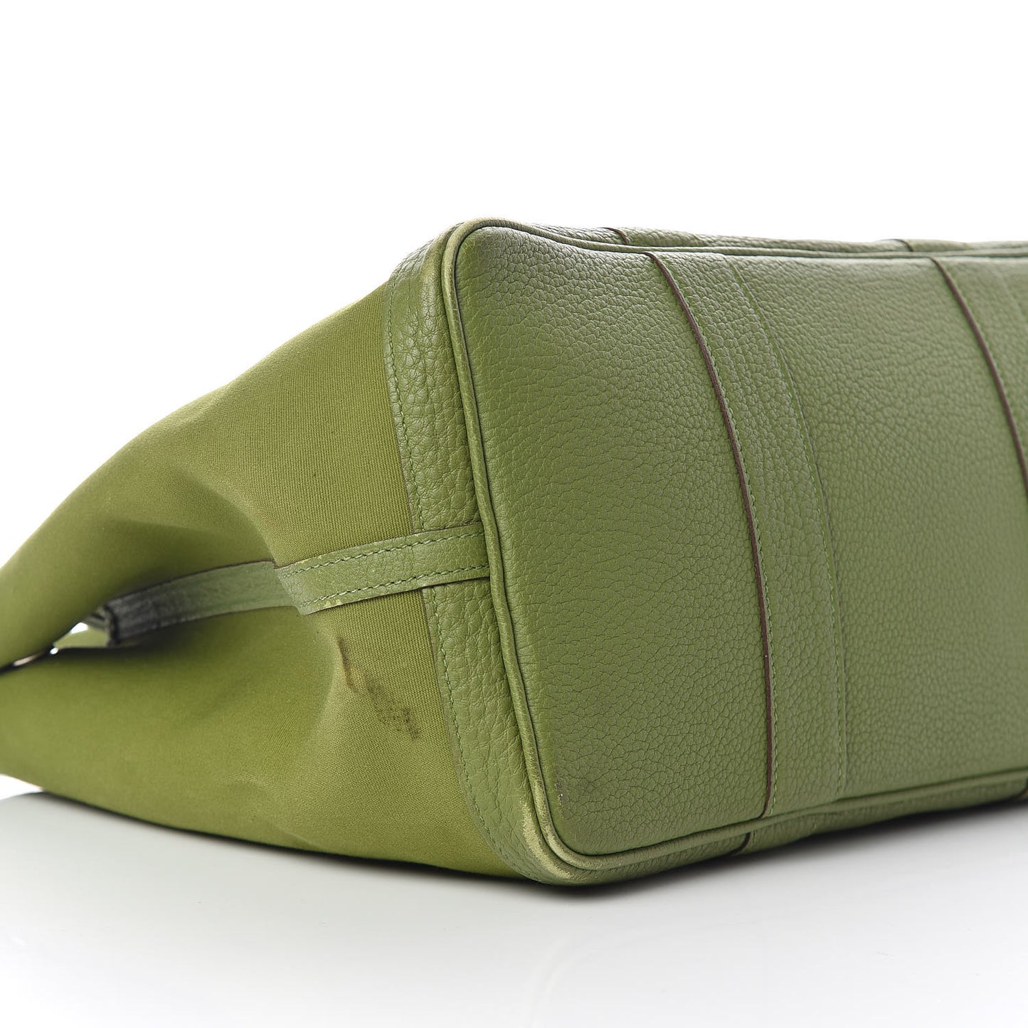Toile Buffle Gala Garden Party 36 MM Tote Vert Anis