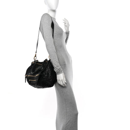 Givenchy Tumbled Sheepskin Medium Pandora Black 2 of 16
