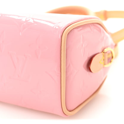 Louis Vuitton Vernis Monogram Nano Speedy Mochi Pink 9 of 9