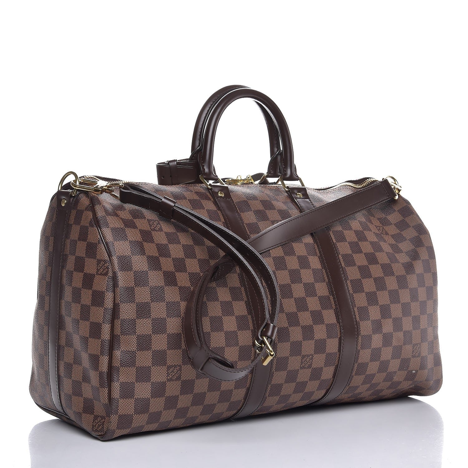 Louis Vuitton Damier Ebene Keepall Bandouliere 45 4 of 9