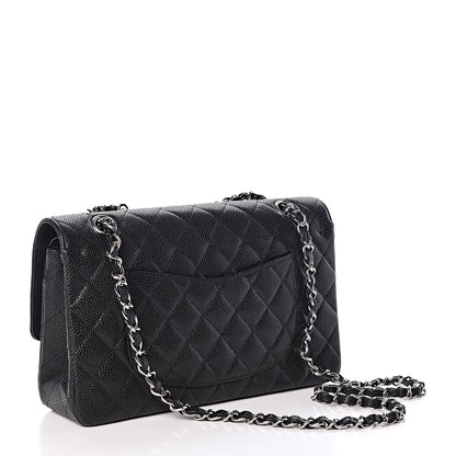 Chanel Caviar Quilted Medium Double Flap Black 3 of 9