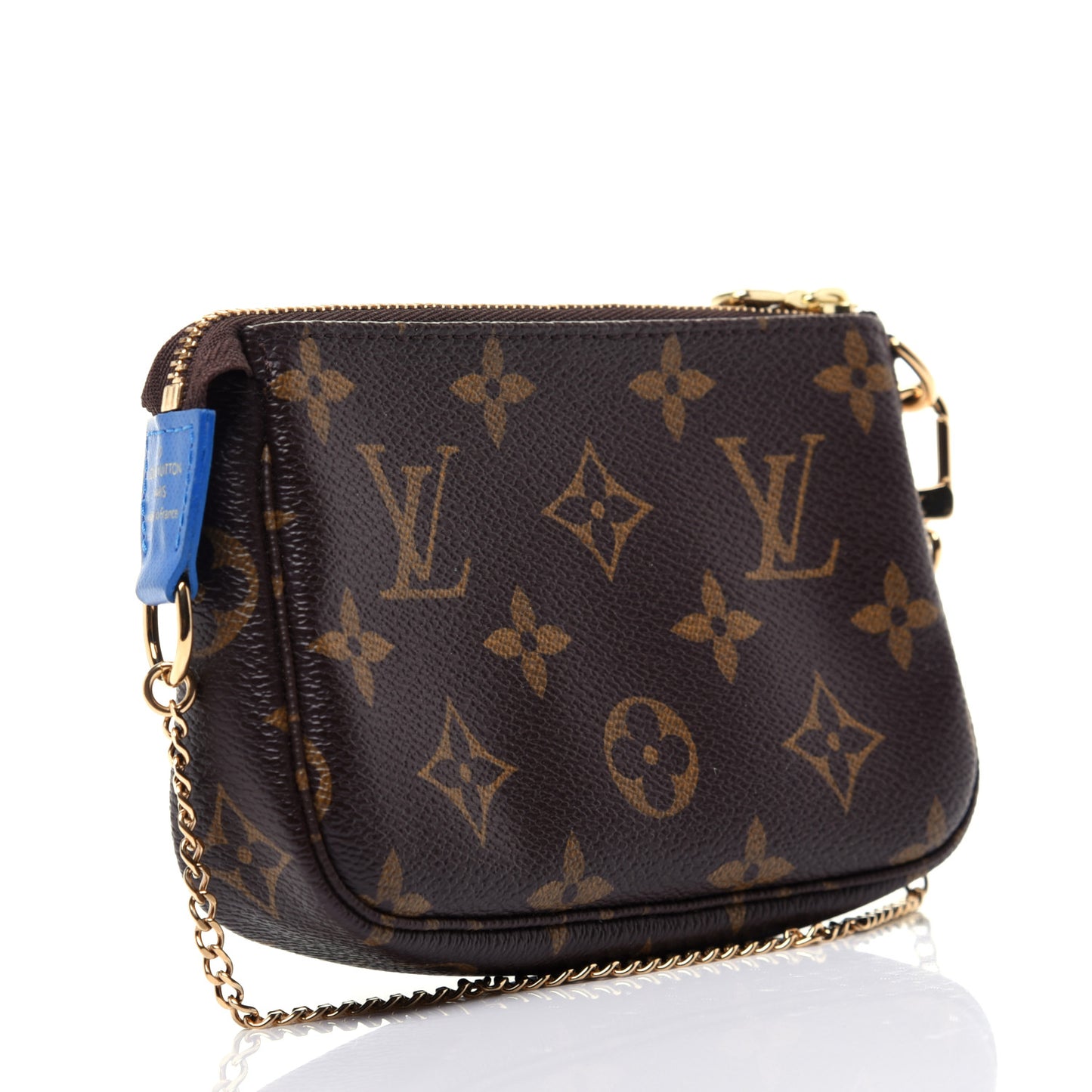 Monogram 2019 Christmas Animation Mini Venice Pochette Accessories Blue