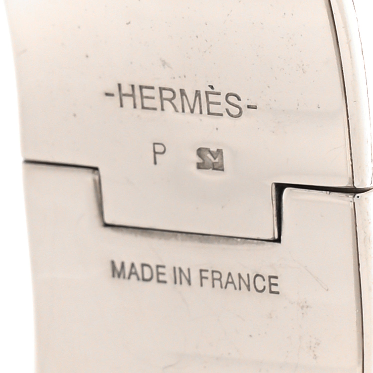 Hermes Enamel Wide Clic Clac H Bracelet PM Black 4 of 6