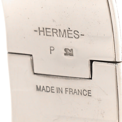Hermes Enamel Wide Clic Clac H Bracelet PM Black 4 of 6