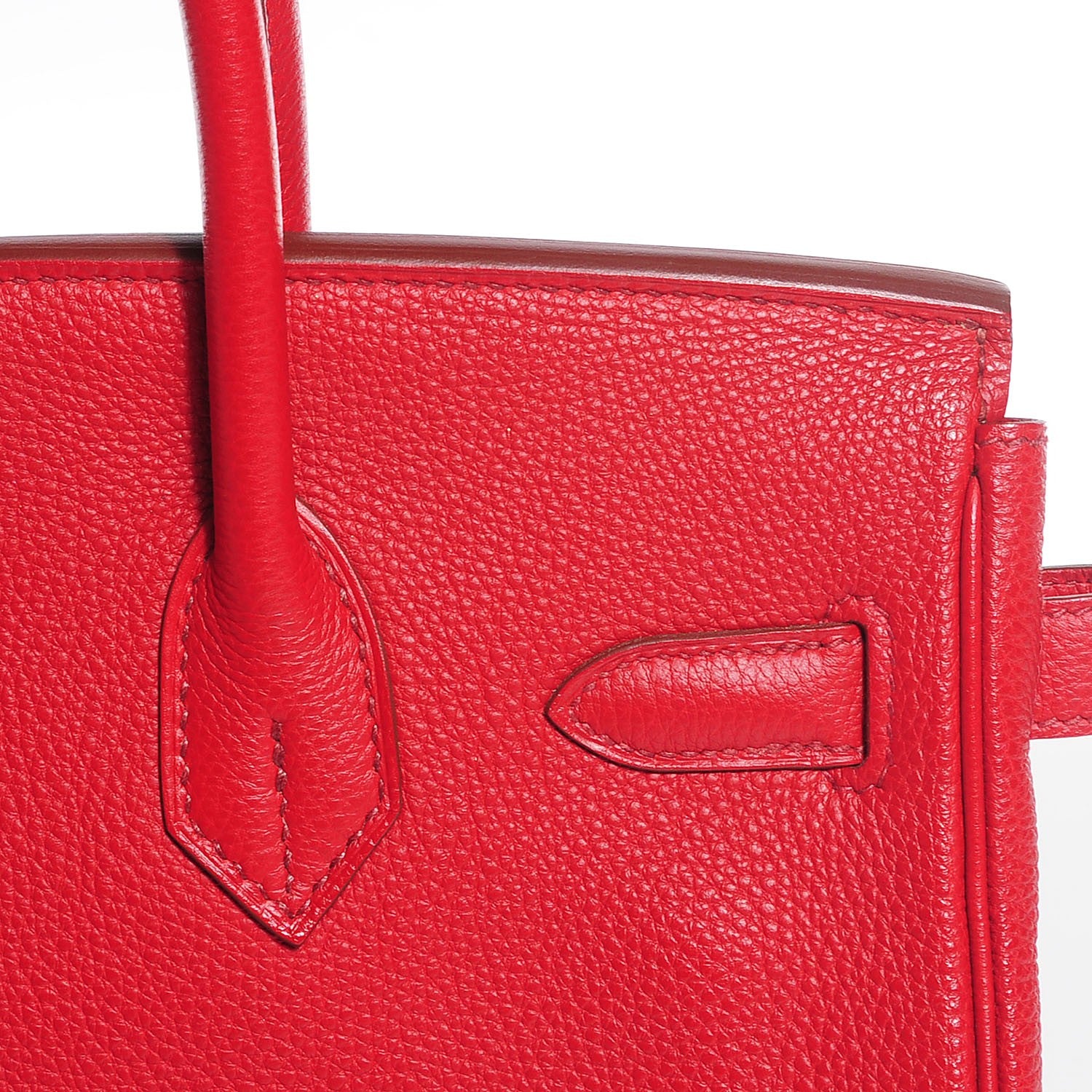 Hermes Togo Birkin 30 Rouge Garance 14 of 34