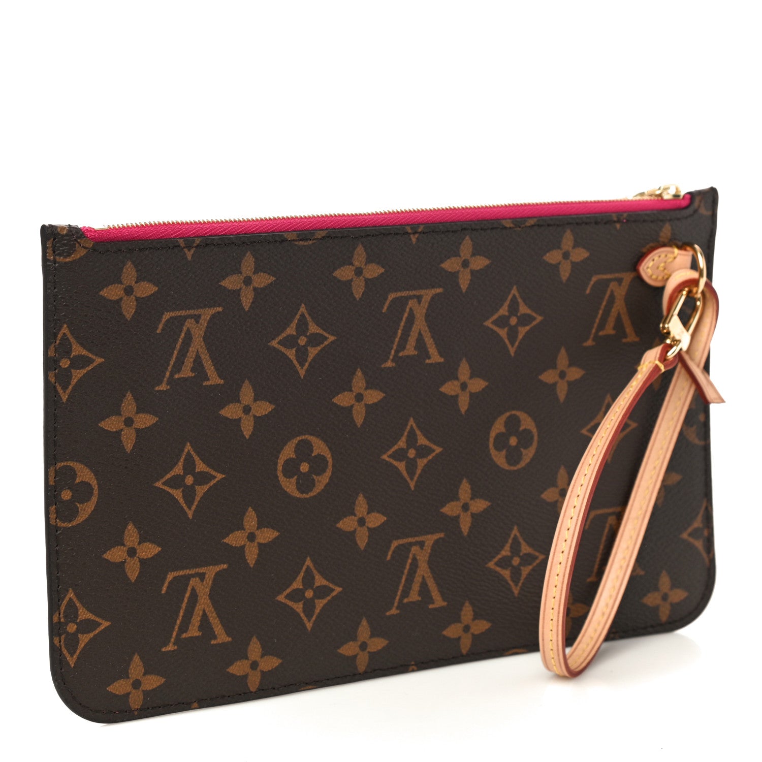 Louis Vuitton Monogram Neverfull MM GM Pochette Pivoine 3 of 9