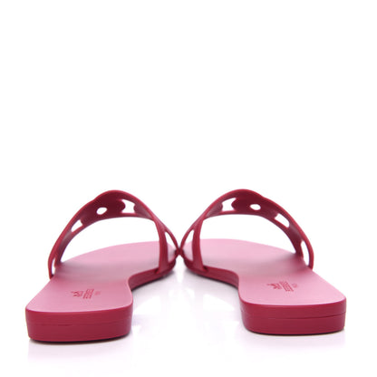 Hermes Rubber Aloha Sandals 37 Rose Baie 7 of 11