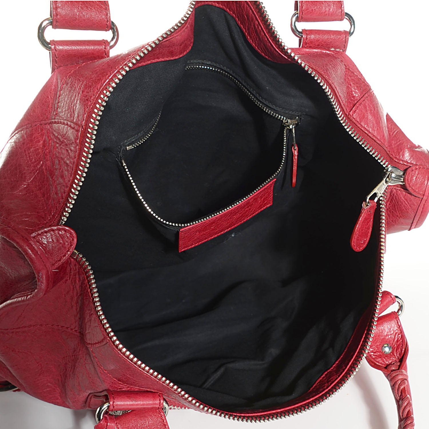 Balenciaga Agneau Giant 21 Silver Hardware Work Rubisse 5 of 10