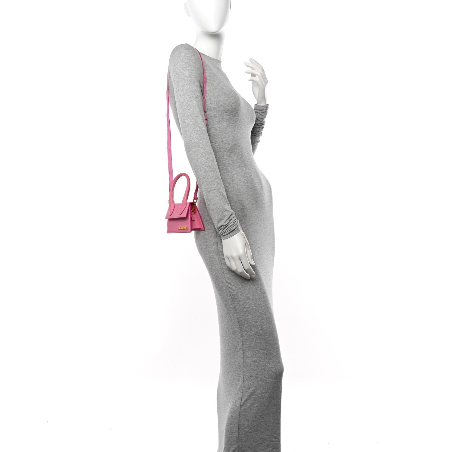 Jacquemus Nubuck Le Chiquito Pink 2 of 10