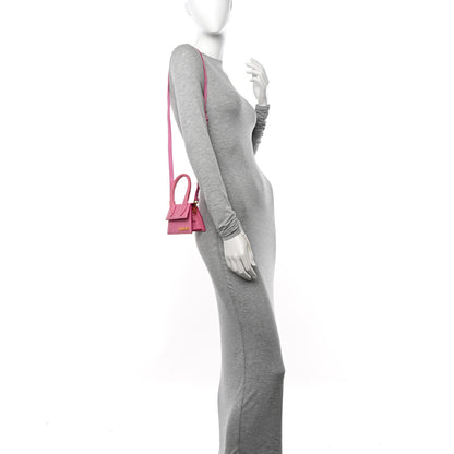 Jacquemus Nubuck Le Chiquito Pink 2 of 10