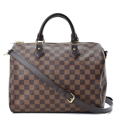 Louis Vuitton Damier Ebene Speedy Bandouliere 30 1 of 13