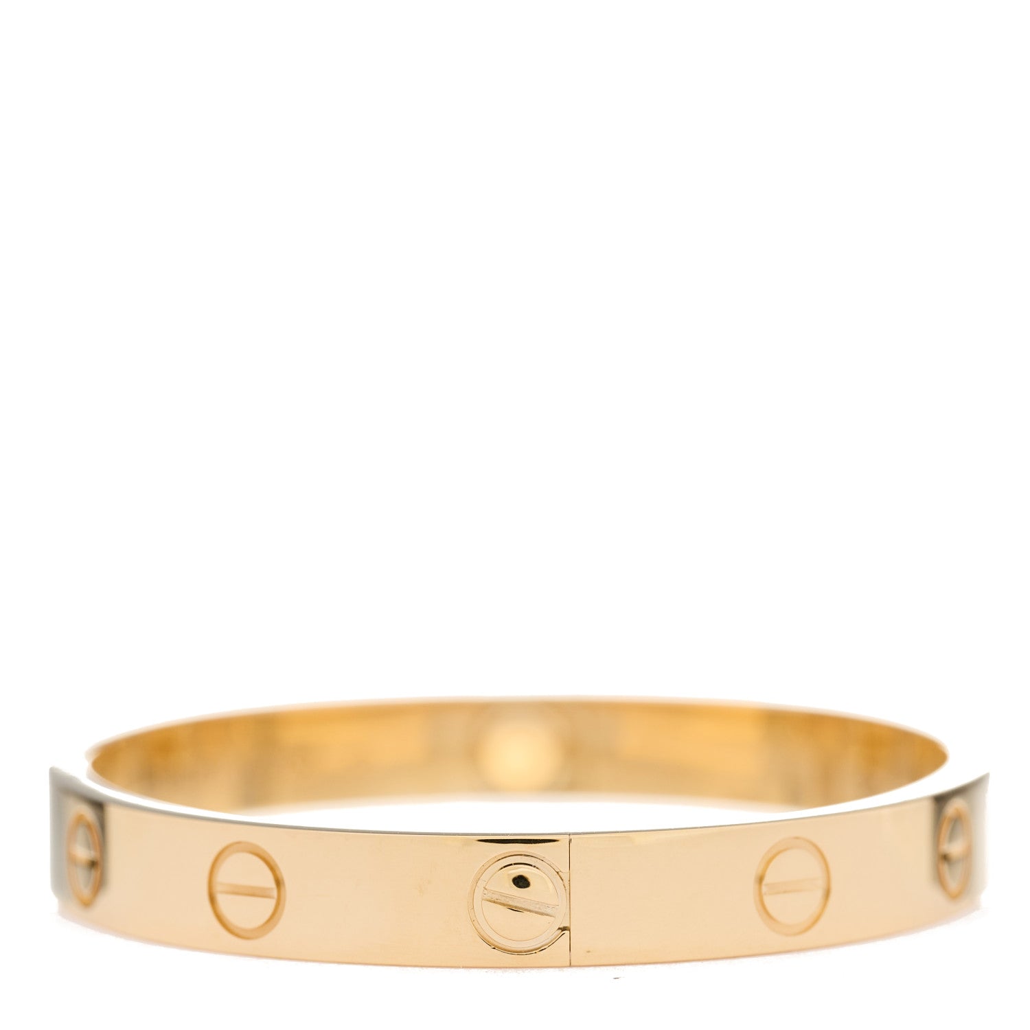 Cartier 18K Yellow Gold LOVE Bracelet 15 7 of 9