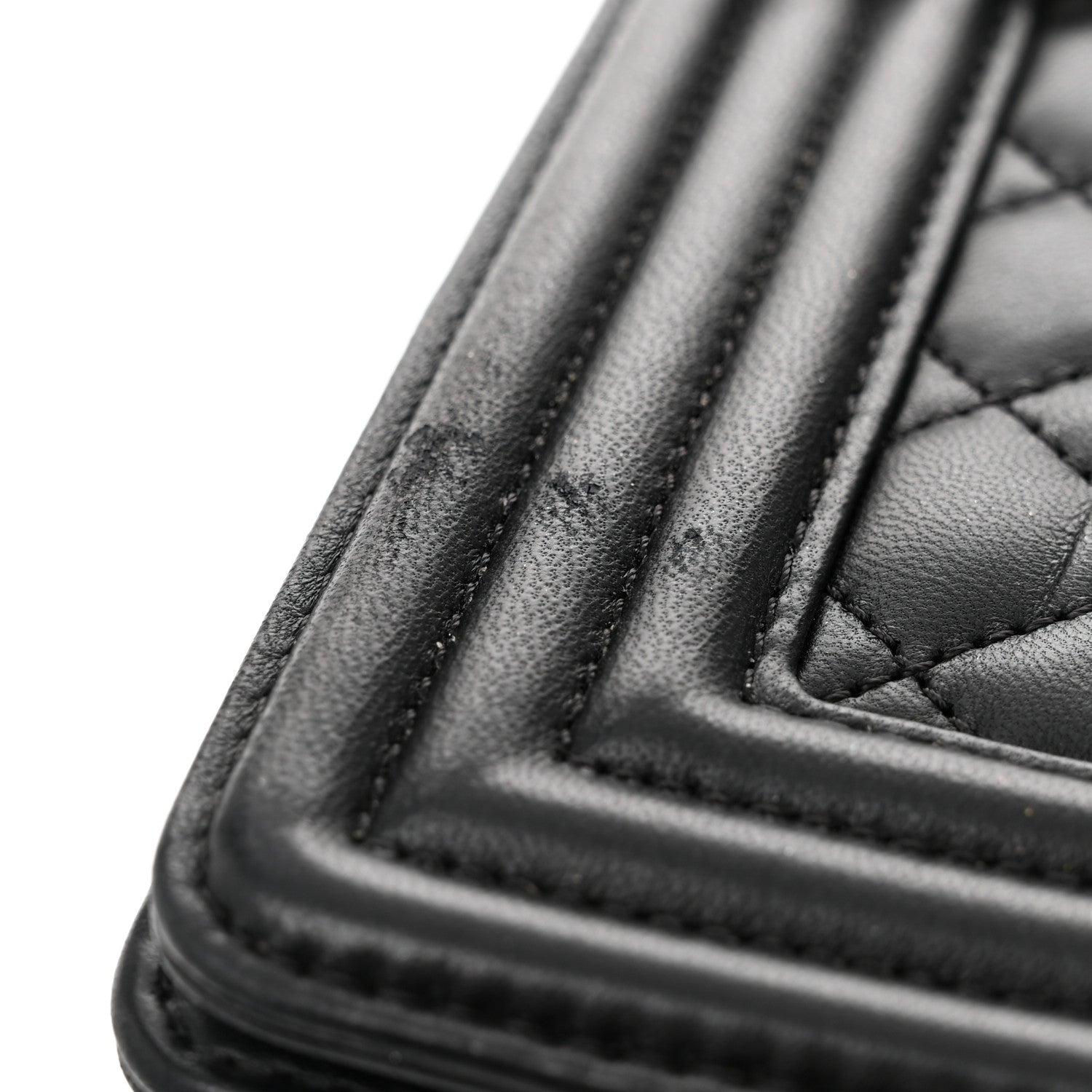 Chanel Lambskin Quilted New Medium Boy Flap Black 11 of 11