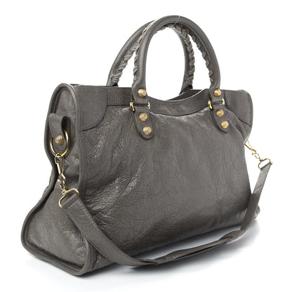 Balenciaga Agneau Giant 12 Gold Hardware City Beige Liege 3 of 9