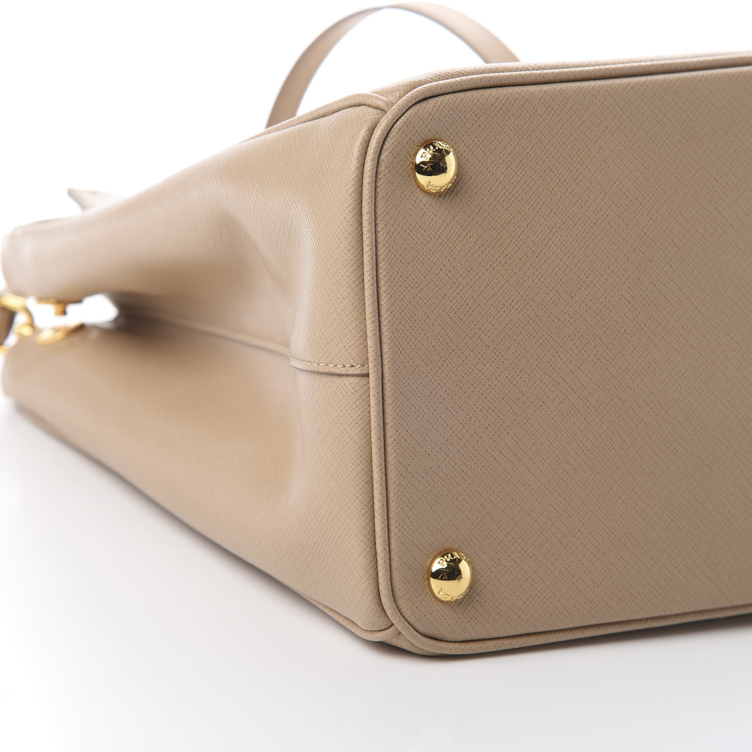 Prada Saffiano Medium Galleria Double Zip Tote Sabbia 11 of 12