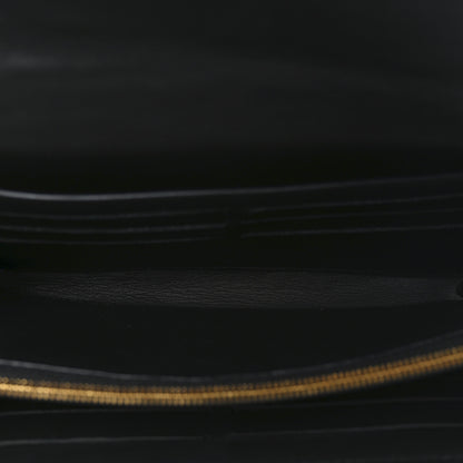 Louis Vuitton Calfskin New Wave Long Wallet Black 5 of 7