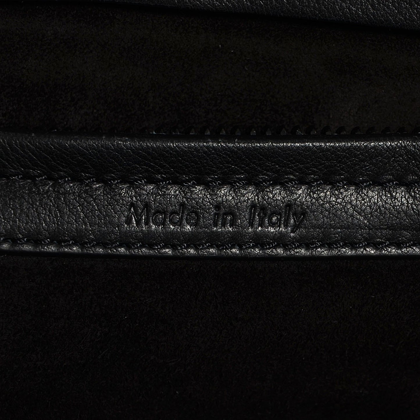 Supple Calfskin Medium Phantom Luggage Black