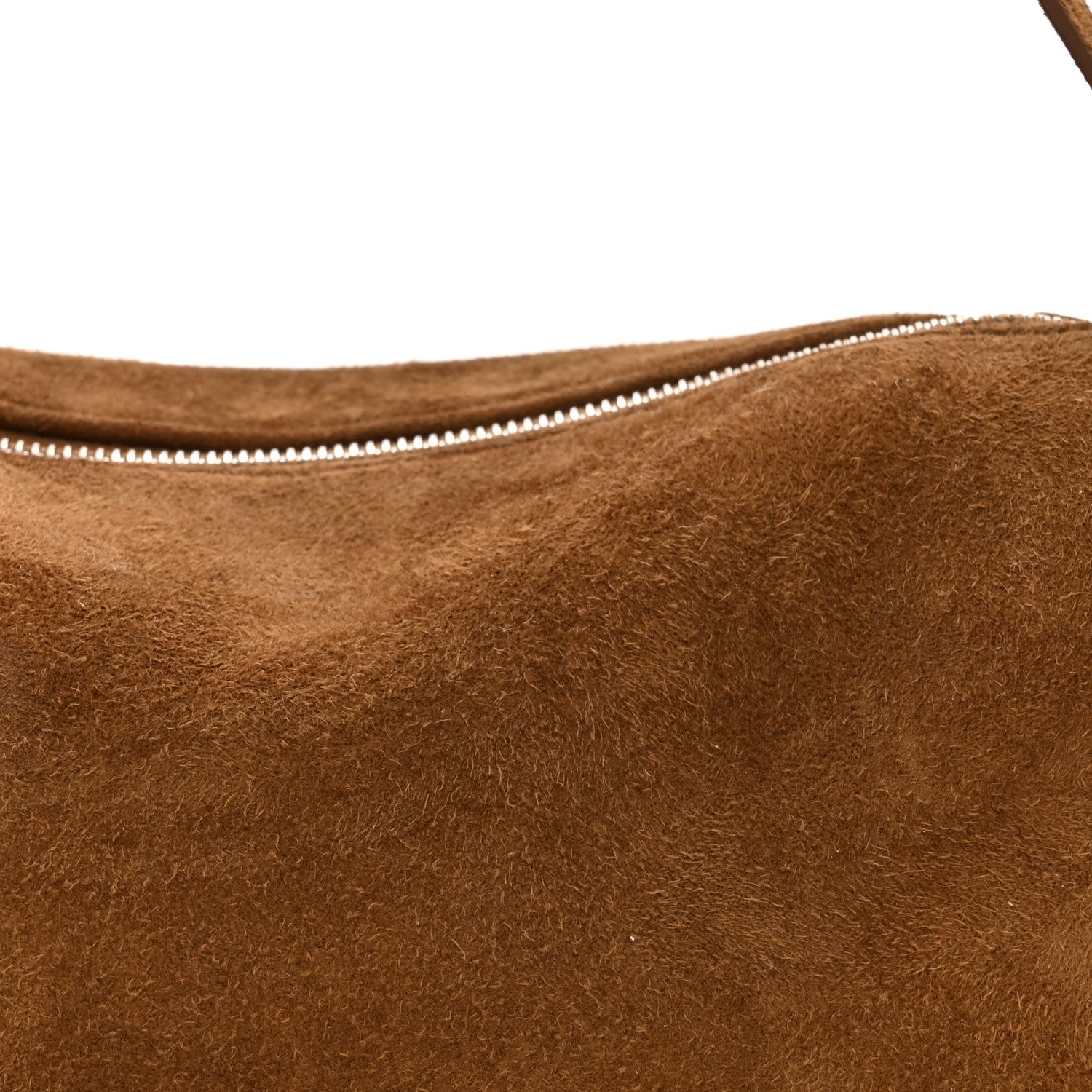 The Row Suede 90's Bag Camel 7 of 10
