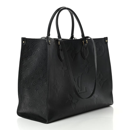 Louis Vuitton Empreinte Monogram Giant Onthego GM Black 2 of 14