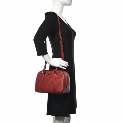 Gucci Soft Microguccissima Medium Crossbody Bag Rosso 2 of 9