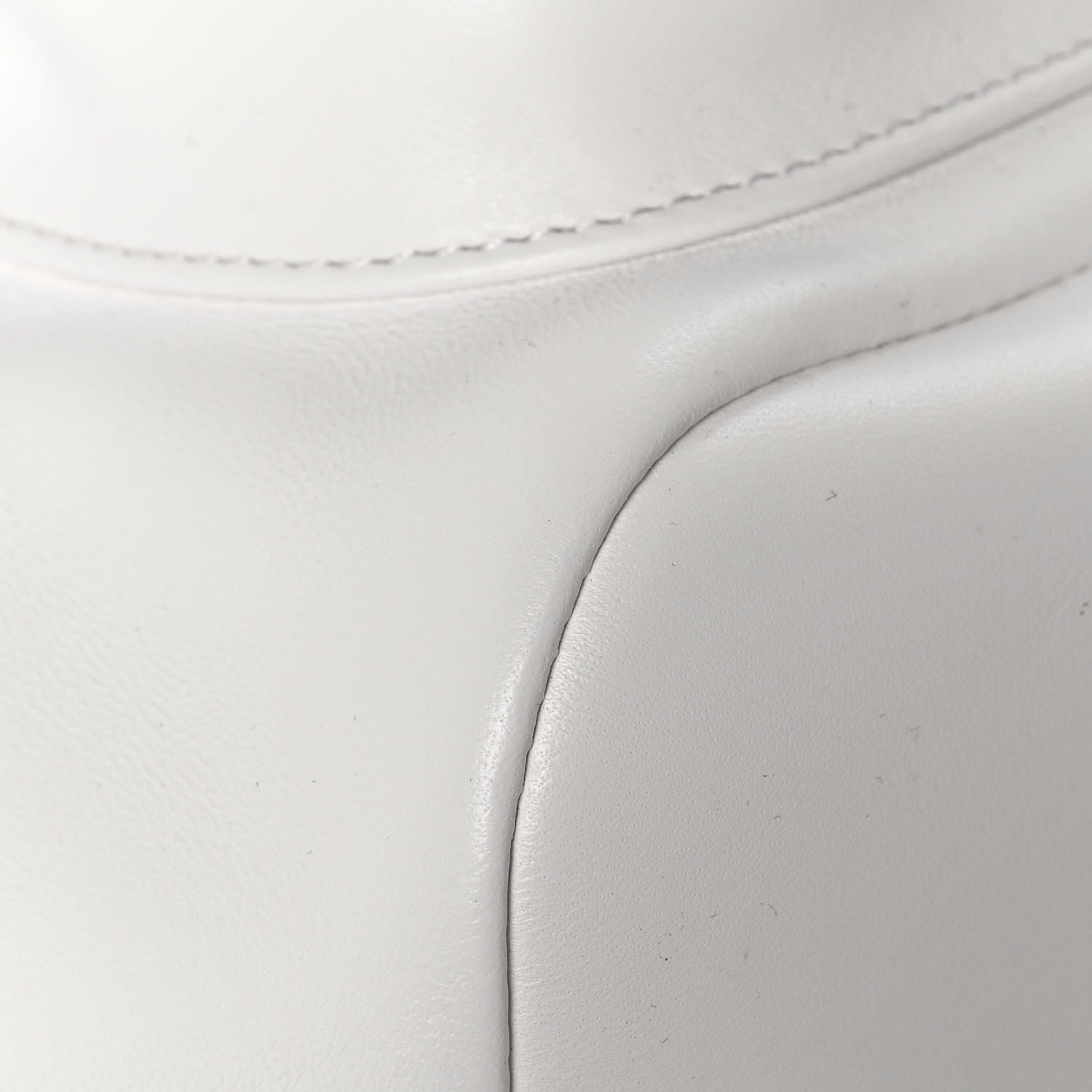 Chanel Lambskin Quilted Small Duma Drawstring Backpack White 9 of 13