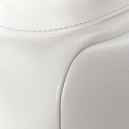 Chanel Lambskin Quilted Small Duma Drawstring Backpack White 9 of 13