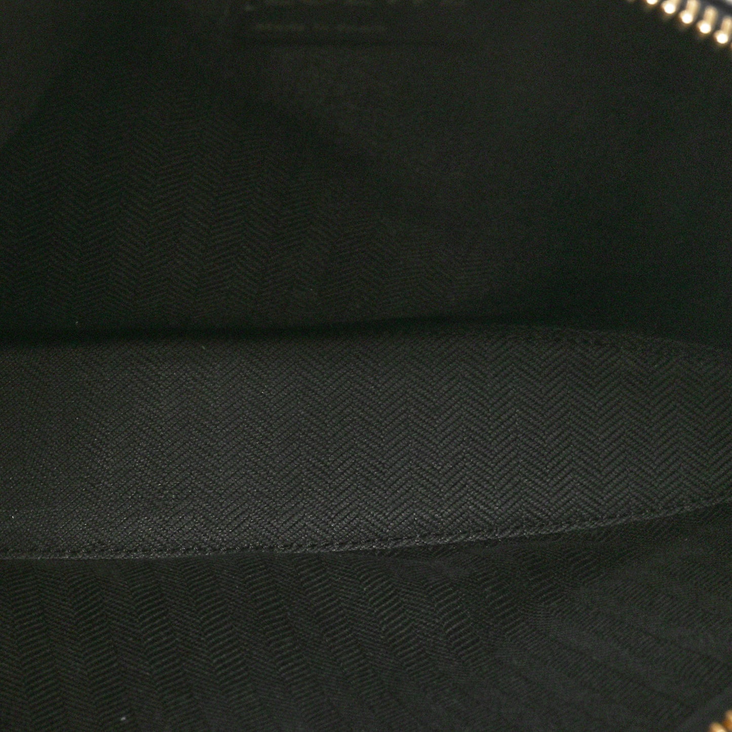 Jacquard Anagram Calfskin Pouch Blue Beige