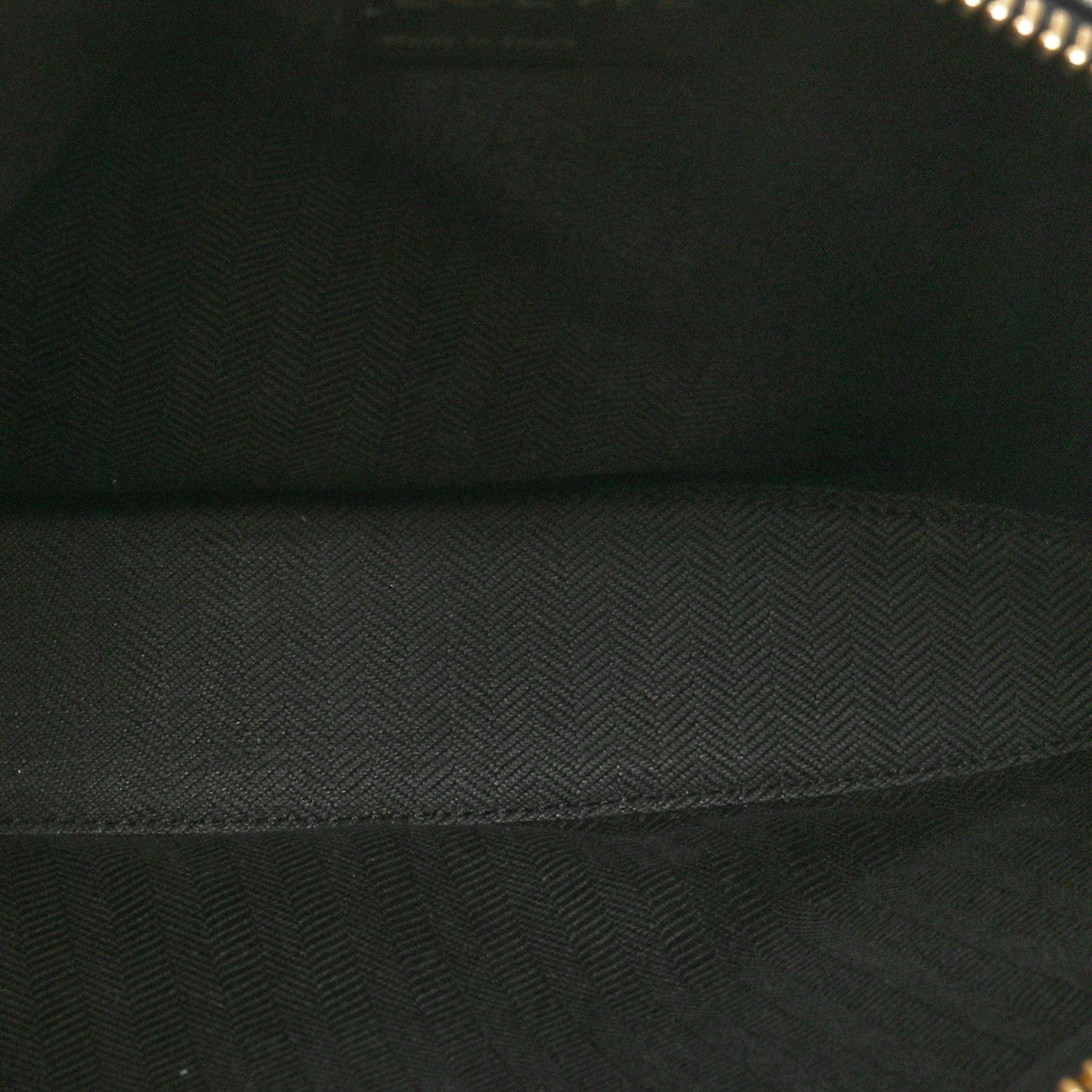 Loewe Jacquard Anagram Calfskin Pouch Blue Beige 5 of 10