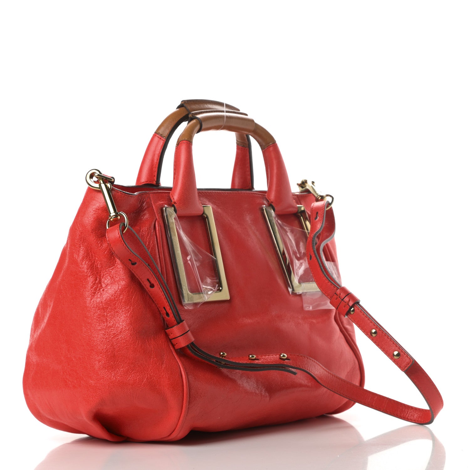 Chloe Calfskin Medium Ethel Satchel Lipstick 3 of 13