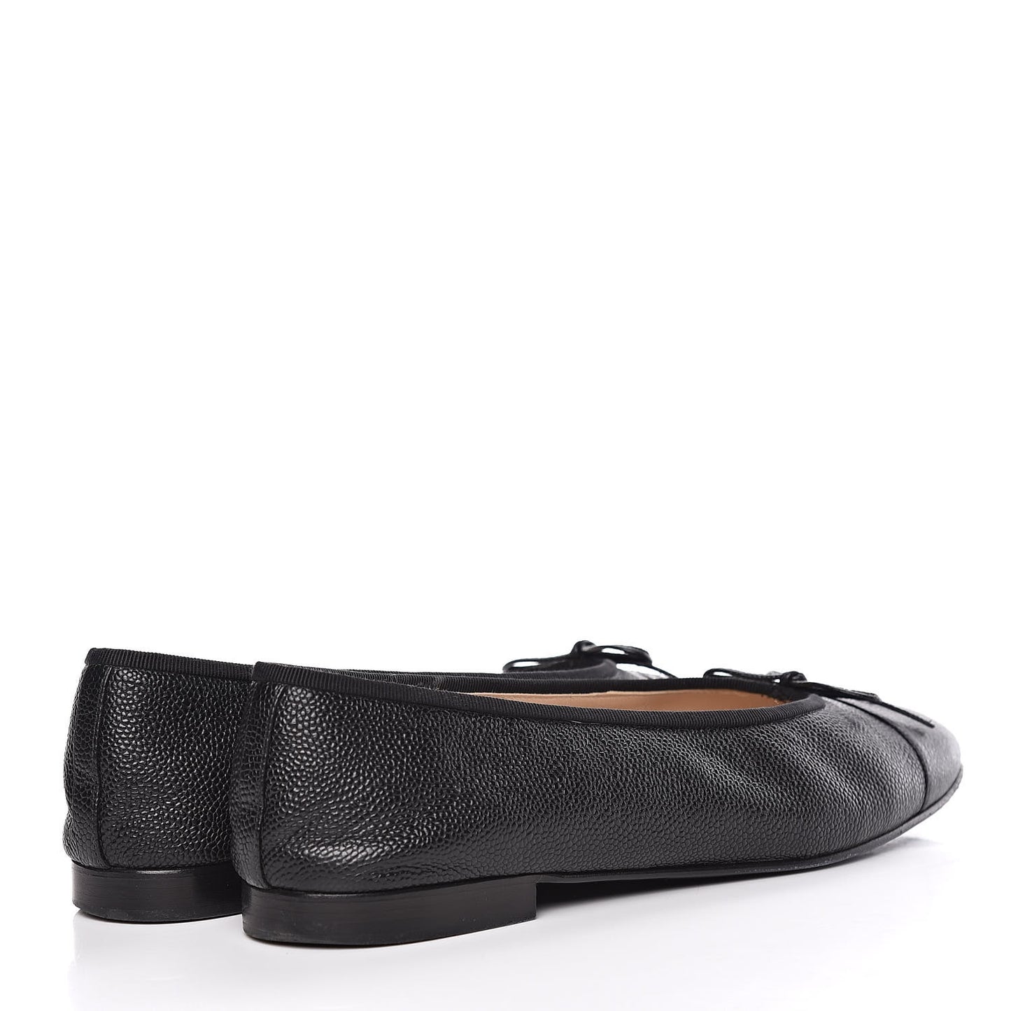 Caviar CC Cap Toe Ballerina Flats 42 Black