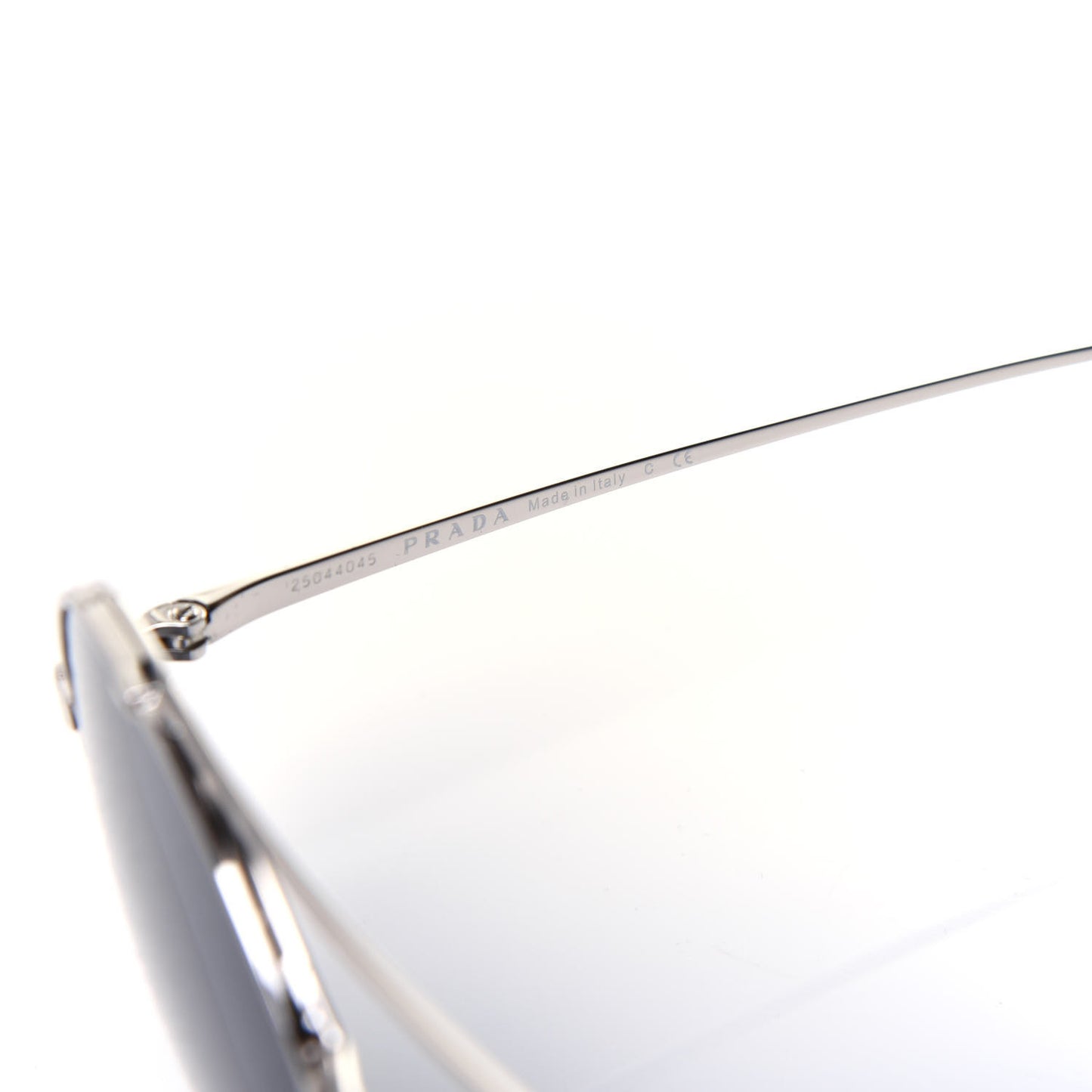 Round Sunglasses SPR 56N Silver