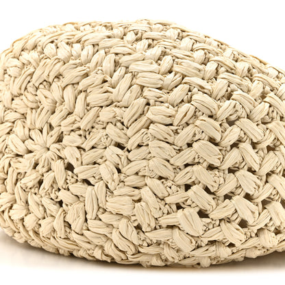 The Row Raffia Estelle Tote Bag Wheat 8 of 9