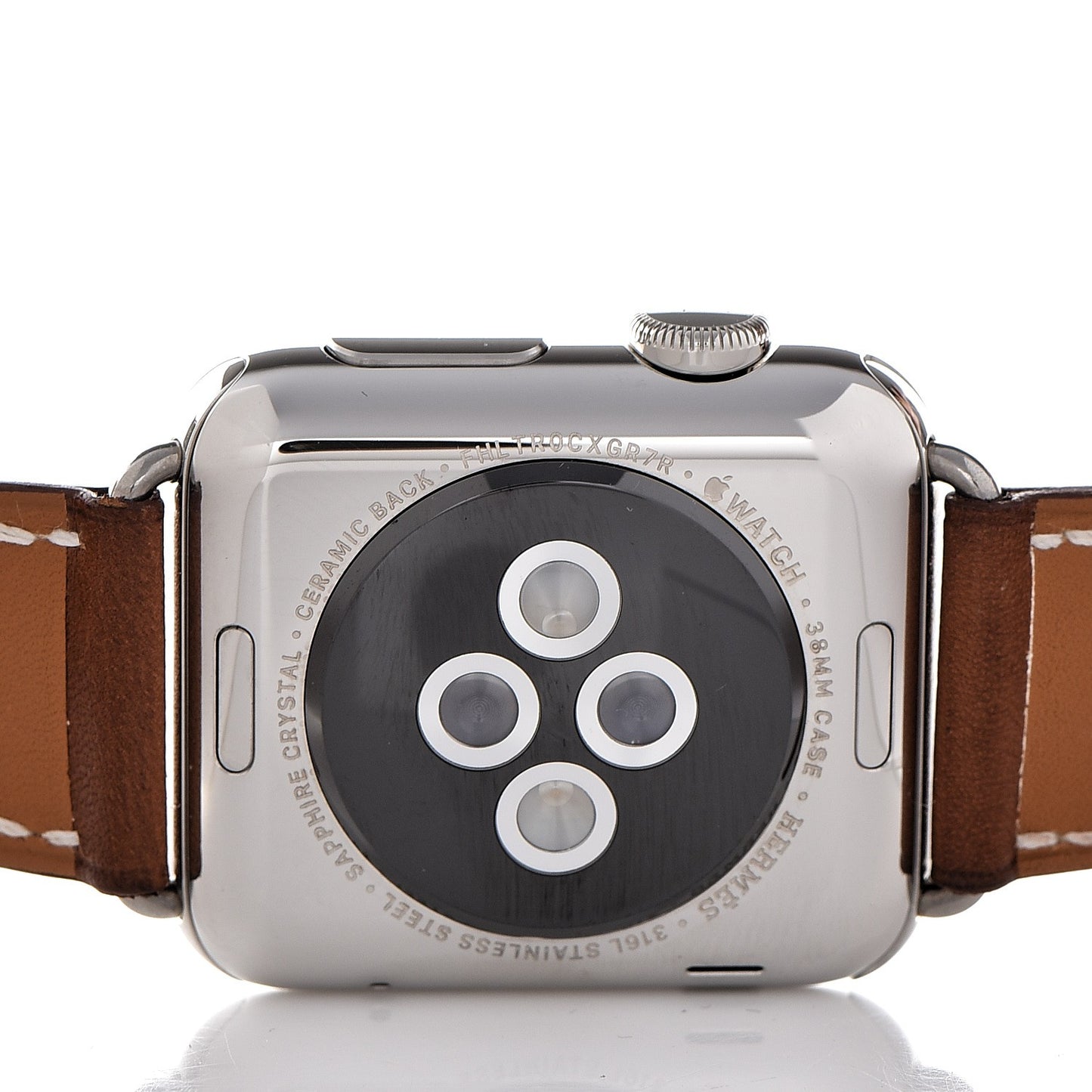 Barenia 38mm Apple Watch Double Tour Fauve