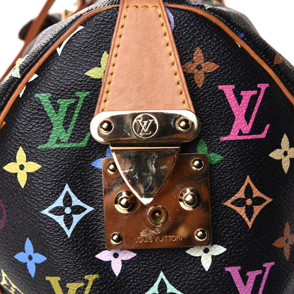 Louis Vuitton Monogram Multicolor Keepall 45 Black 10 of 12