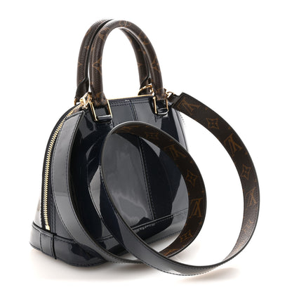 Louis Vuitton Patent Monogram Alma BB Marine 3 of 9