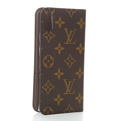 Louis Vuitton Monogram iPhone XS Max Folio Case 3 of 6