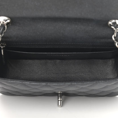 Chanel Iridescent Caviar Quilted Mini Rectangular Flap Black 5 of 12