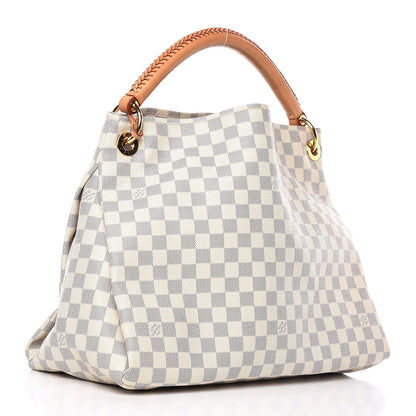 Louis Vuitton Damier Azur Artsy MM 3 of 11
