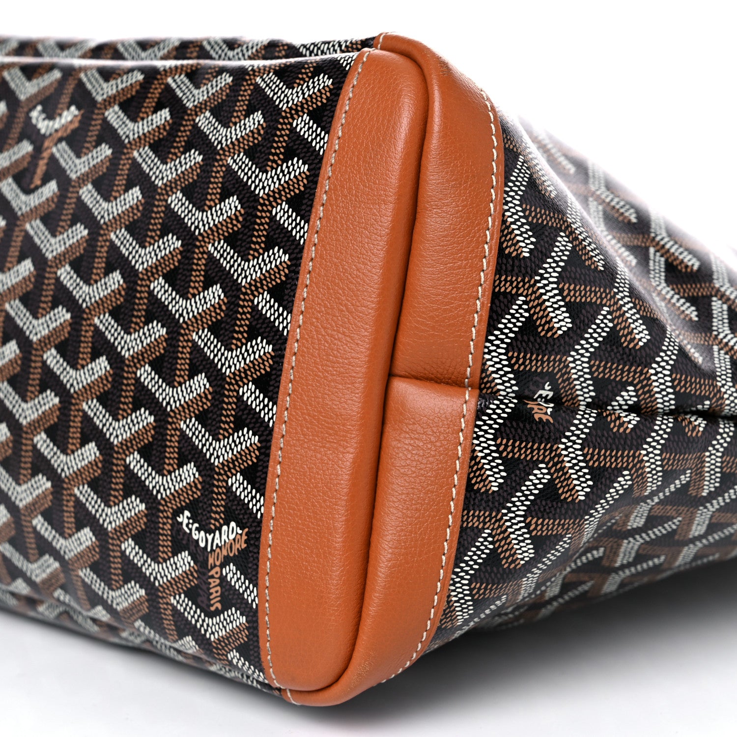 Goyard Goyardine Artois MM Black Gold 8 of 8
