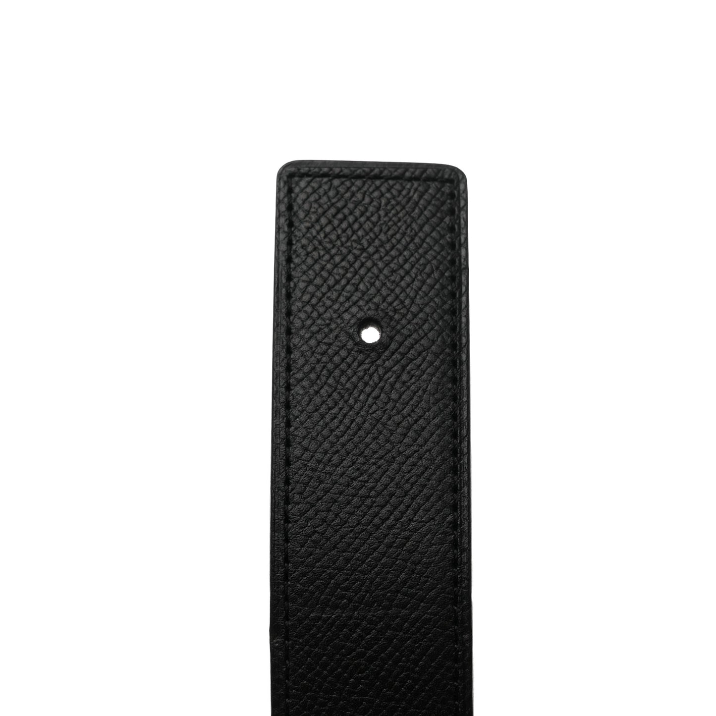 Epsom 24mm Belt 85 Black Rouge Casaque