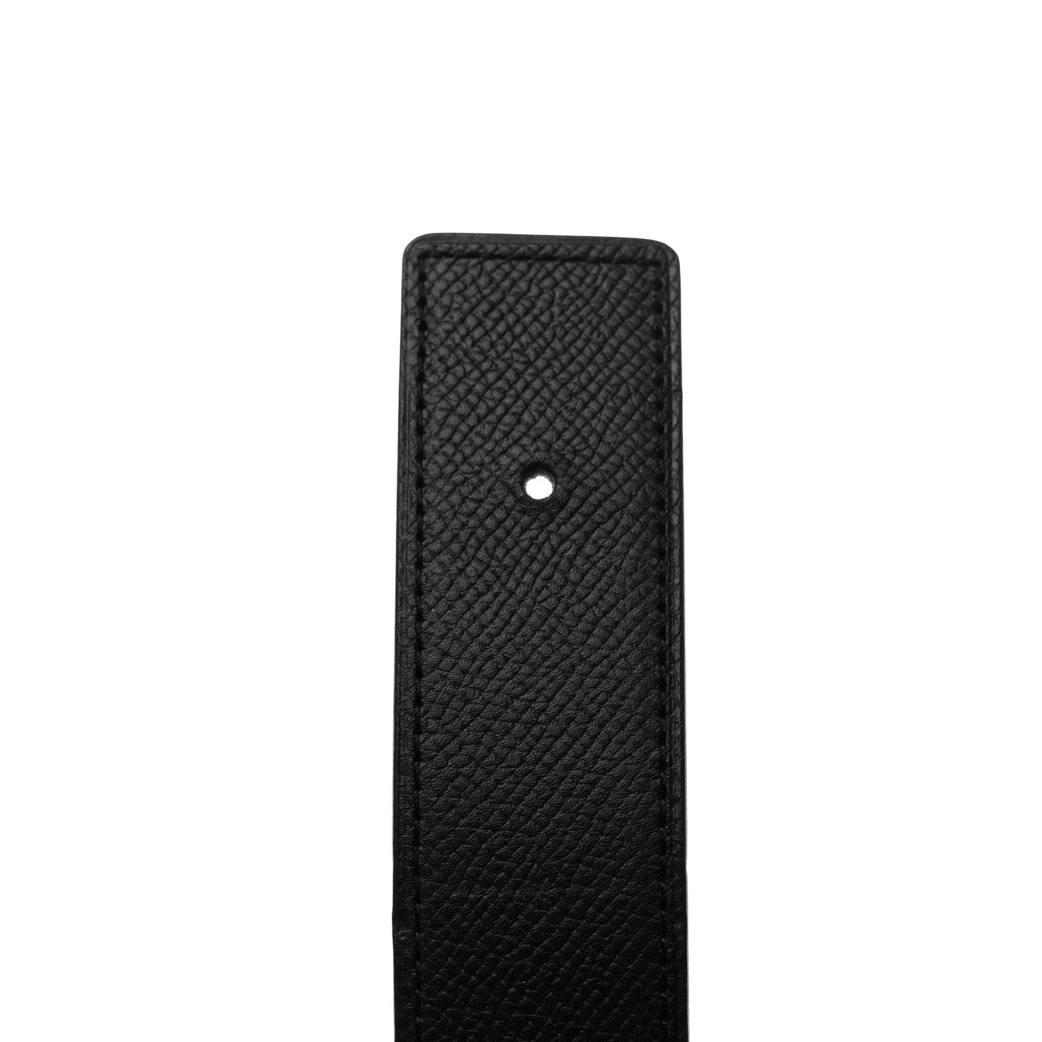 Hermes Epsom 24mm Belt 85 Black Rouge Casaque 5 of 9