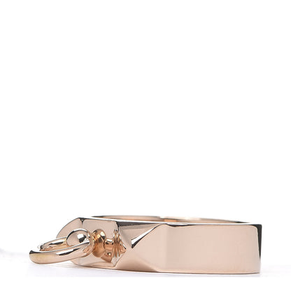 Hermes 18K Rose Gold PM Collier De Chien Ring 52 6 2 of 5