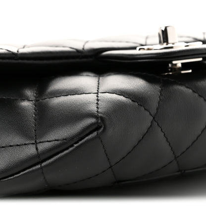 Chanel Calfskin Quilted CC Uniform Flap Belt Bag Black 10 of 11