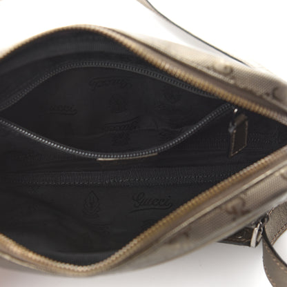 Gucci Imprime Monogram Small Shoulder Bag Silver 4 of 8