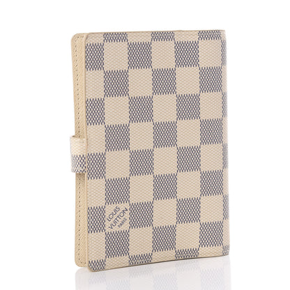 Louis Vuitton Damier Azur Small Ring Agenda Cover 2 of 7